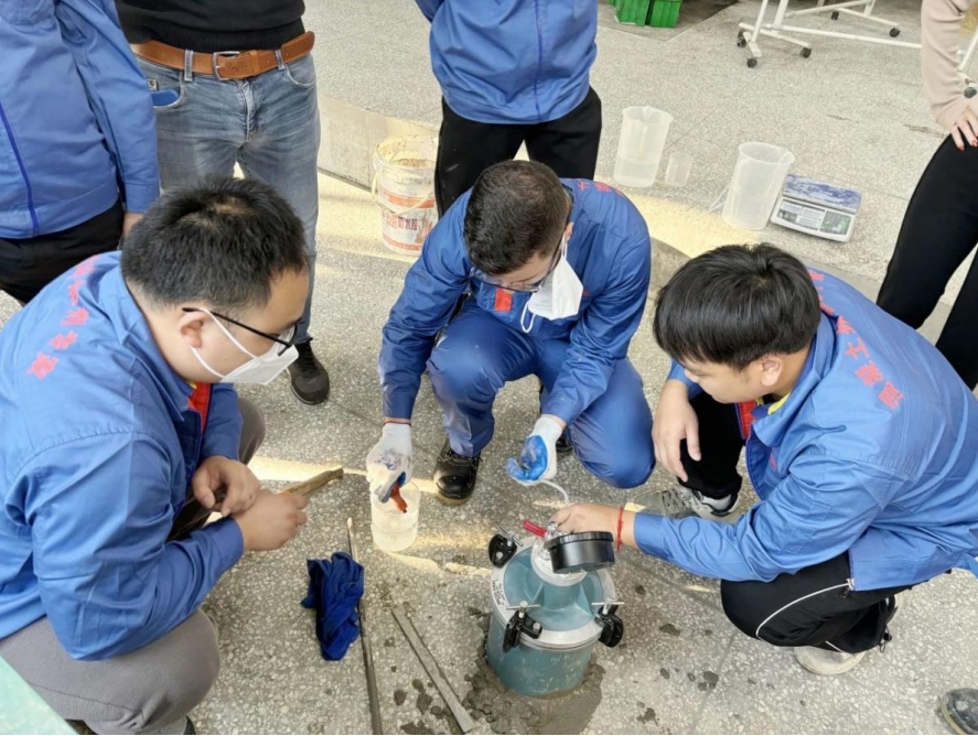 The trainee performed the operation