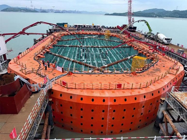 ARIT Participated in the Construction of the Liuheng Project. The Main Caisson Construction of Qinglongmen Bridge piers has been Completed